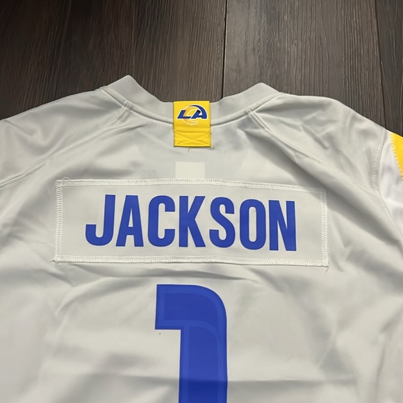 Nike Women’s NFL On Field Apparel Los Angeles Rams Jackson “1” Jersey, Sz: XXL - Picture 8 of 8